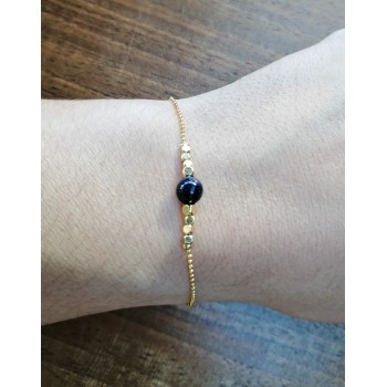 Bracelet Perle bleu